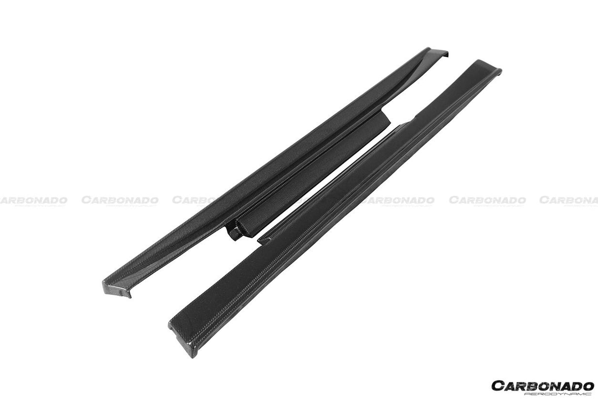 2008-2016 Nissan GTR R35 CBA DBA ZEL Style Carbon Fiber Side Skirts