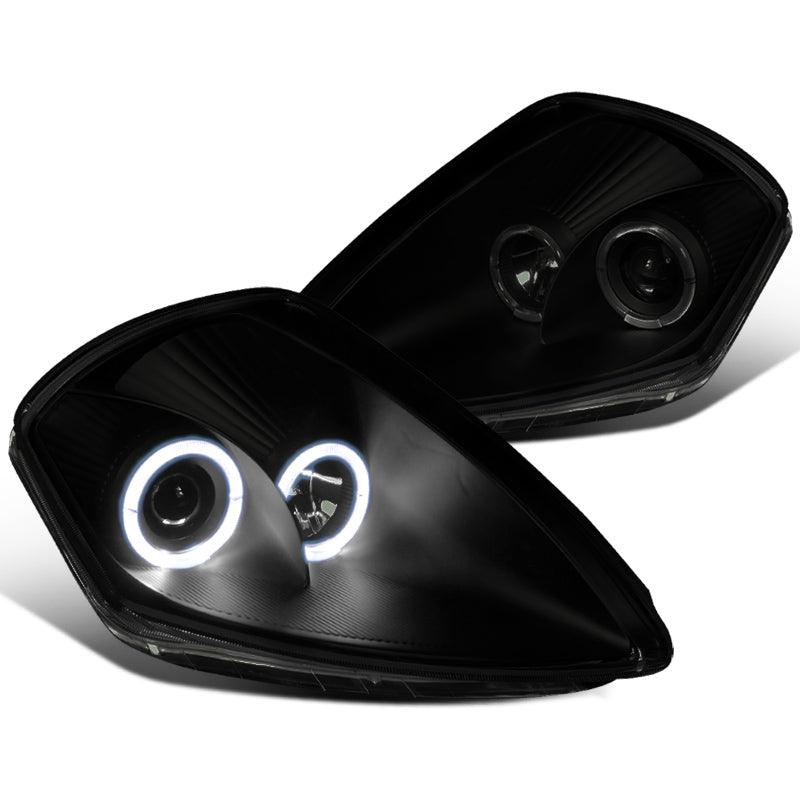 Spec-D Projector Headlights Mitsubishi Eclipse (2000-2005) LED Halo Black or Chrome