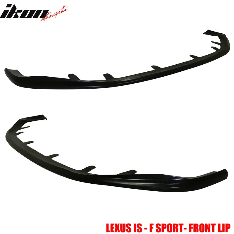 2014-2016 Lexus IS Series F Sport Sedan JDM Style Front Bumper Lip PU