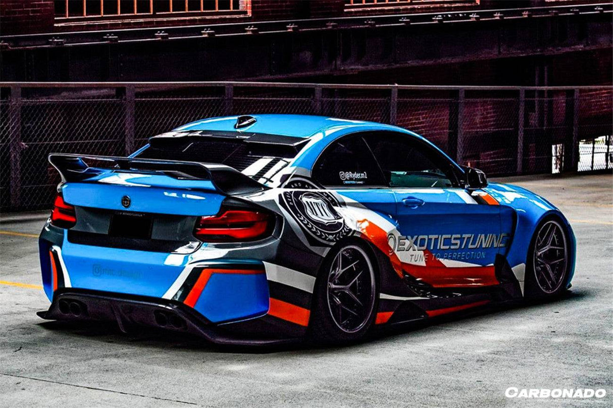 2016-2020 BMW M2 F87 VR Style Partial Carbon Fiber Wide Full Body kit