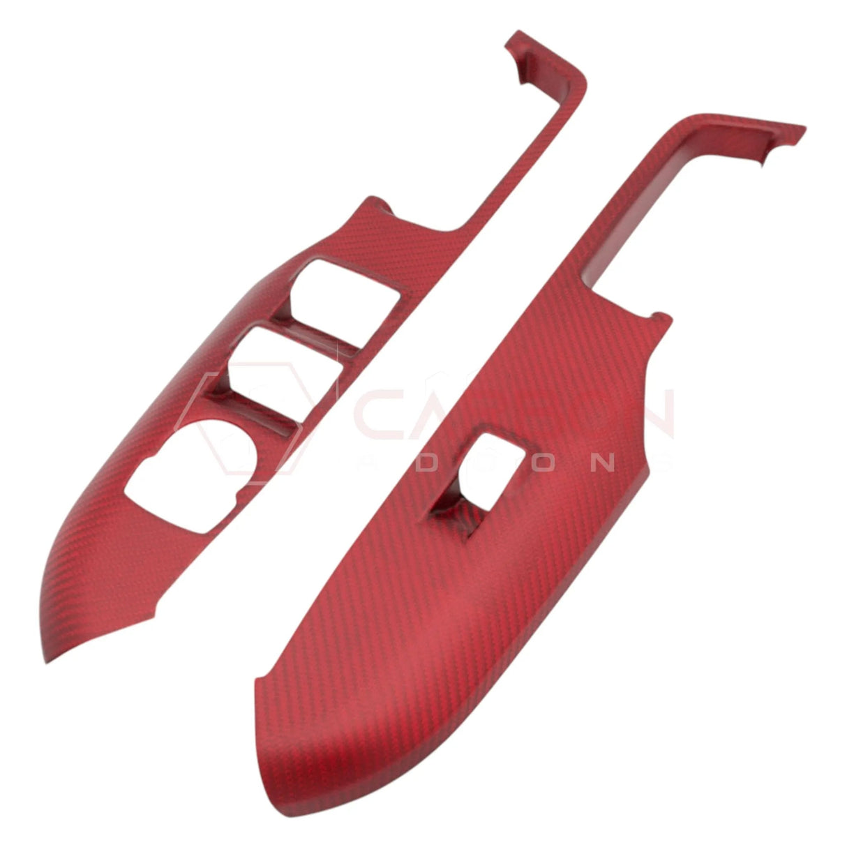 2024+ S650 Mustang Hard Carbon Fiber Window Switch Control Trim Cover