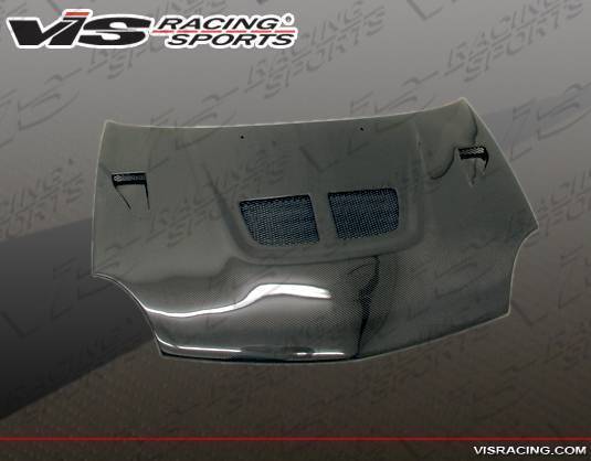 2000-2005 Dodge Neon 4 doors EVO Style Carbon Fiber Black Hood