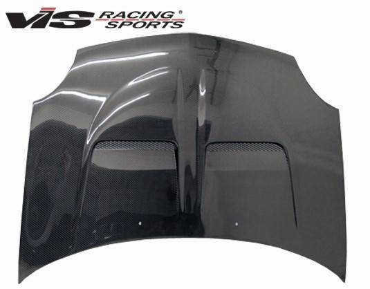 2000-2005 Dodge Neon 4 doors XTREME GT Style Carbon Fiber Black Hood