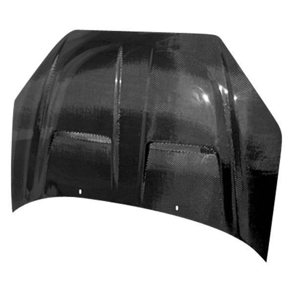 2000-2004 Ford Focus 4 doors 2 doors XTREME GT Style Carbon Fiber Black Hood