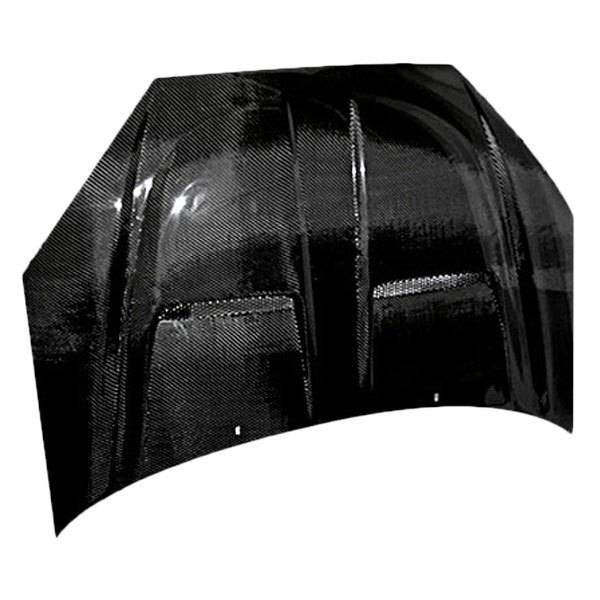 2000-2004 Ford Focus 4 doors 2 doors XTREME GT Style Carbon Fiber Black Hood