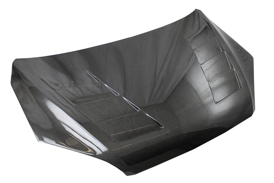 2000-2004 Ford Focus 4 doors 2 doors EVO Style Carbon Fiber Black Hood