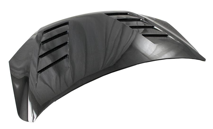 2000-2004 Ford Focus 4 doors 2 doors EVO Style Carbon Fiber Black Hood