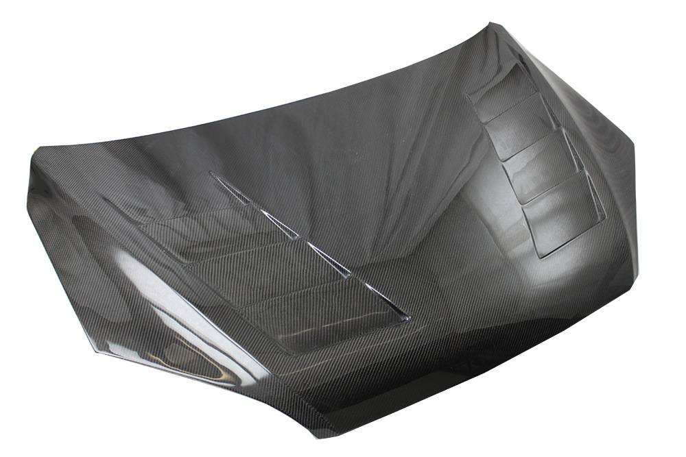 2000-2004 Ford Focus 4 doors 2 doors EVO Style Carbon Fiber Black Hood