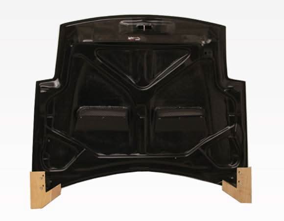 2000-2005 Mitsubishi Eclipse 2 doors XTREME GT Style Carbon Fiber Black Hood