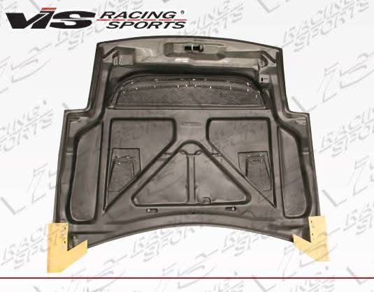 2000-2005 Mitsubishi Eclipse 2 doors JS Style Carbon Fiber Black Hood