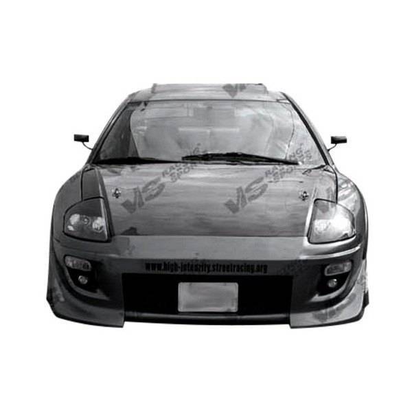2000-2005 Mitsubishi Eclipse 2 doors OEM Style Carbon Fiber Black Hood