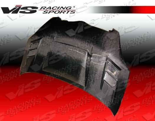 2000-2002 Toyota Echo JDM 4 doors CYBER Style Carbon Fiber Black Hood