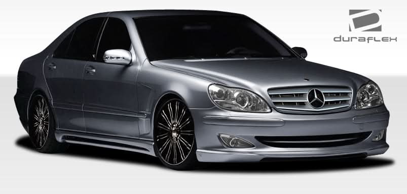 2000-2002 Mercedes S Class W-2 Style Front Bumper Cover - FRP