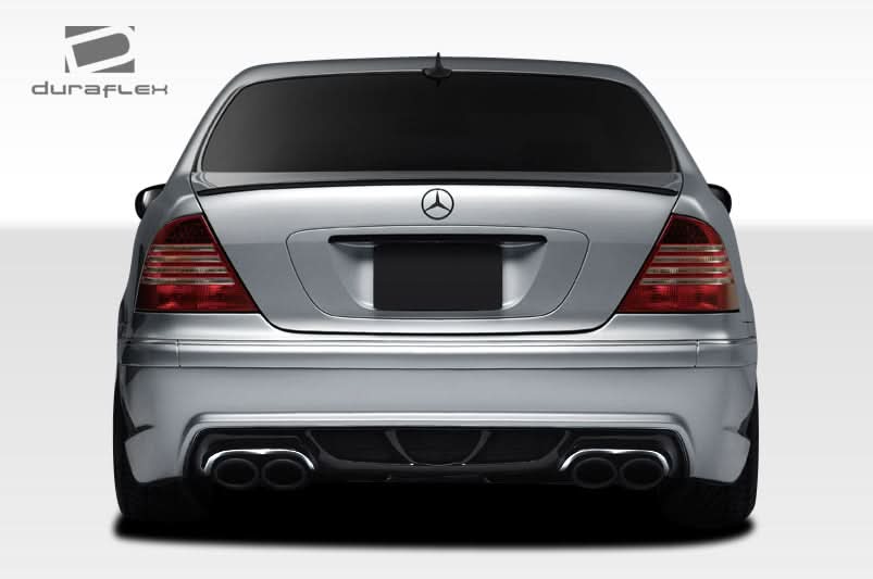 2000-2006 Mercedes S Class W-2 Style Rear Bumper Cover - FRP