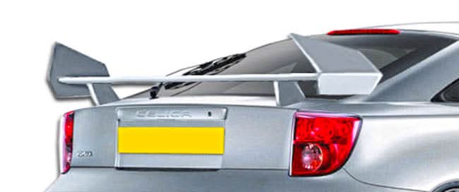 2000-2005 Toyota Celica C-5 Style Wing Trunk Lid Spoiler - FRP