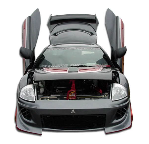 2000-2005 Mitsubishi Eclipse Blits Style Front Bumper Cover - FRP