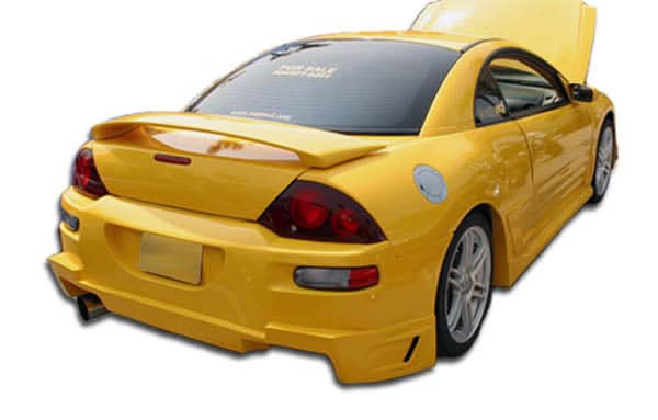 2000-2005 Mitsubishi Eclipse Blits Style Rear Bumper Cover - FRP