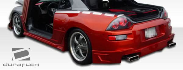 2000-2005 Mitsubishi Eclipse Blits Style Side Skirts - 2 Piece - FRP