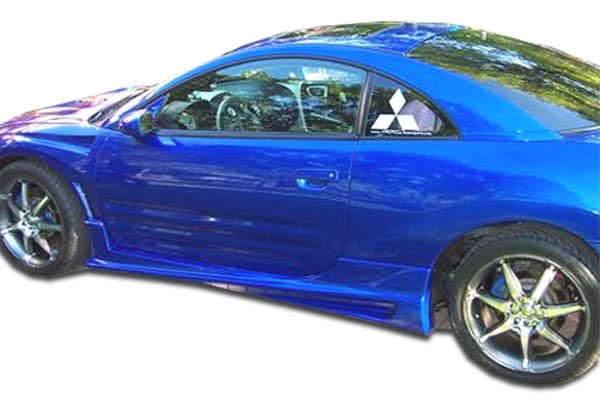 2000-2005 Mitsubishi Eclipse Bomber Style Side Skirts - FRP