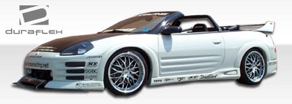 2000-2005 Mitsubishi Eclipse Shine Style Fender Flares - FRP