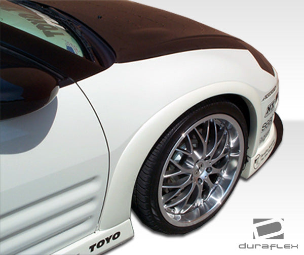 2000-2005 Mitsubishi Eclipse Duraflex Shine Fender Flares - 4 Piece