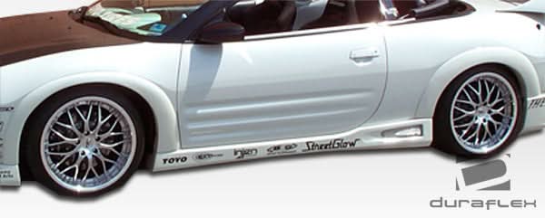 2000-2005 Mitsubishi Eclipse Shine Style Side Skirts - 2 Piece - FRP