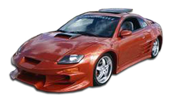 2000-2005 Mitsubishi Eclipse Vader Style Front Bumper Cover - FRP