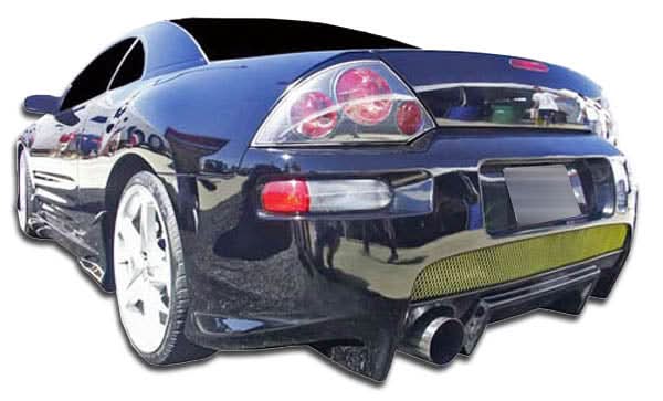 2000-2005 Mitsubishi Eclipse Xplosion Style Rear Bumper Cover - FRP