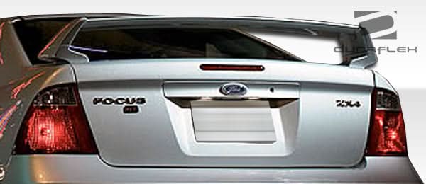 2000-2007 Ford Focus 4DR SE Style Wing Trunk Spoiler - FRP