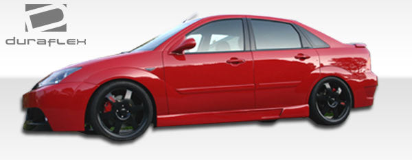 2000-2007 Ford Focus Pro-DTM Style Side Skirts - 2 Piece - FRP