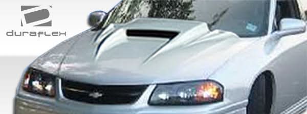 2000-2005 Chevrolet Impala Spyder Style 3 Hood - 1 Piece - FRP