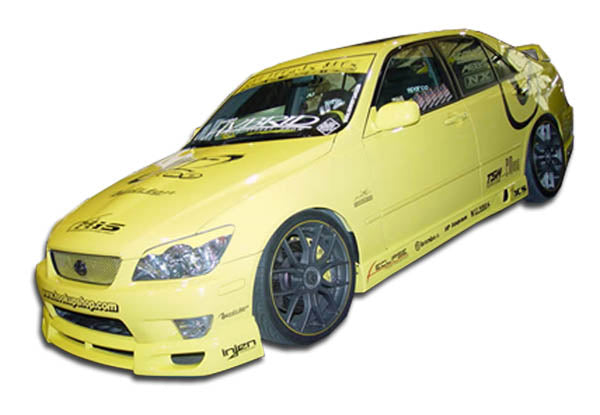 2000-2005 Lexus IS300 V-Speed Style Side Skirts - 2 Piece - FRP