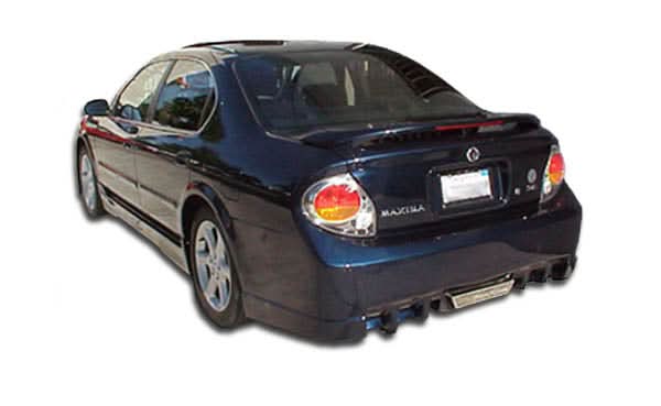 2000-2003 Nissan Maxima Evo 5 Style Side Skirts - 2 Piece - FRP