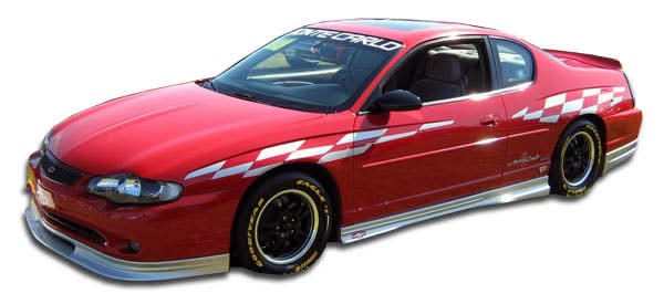 2000-2007 Chevrolet Monte Carlo Racer Style Side Skirts - 2 Piece