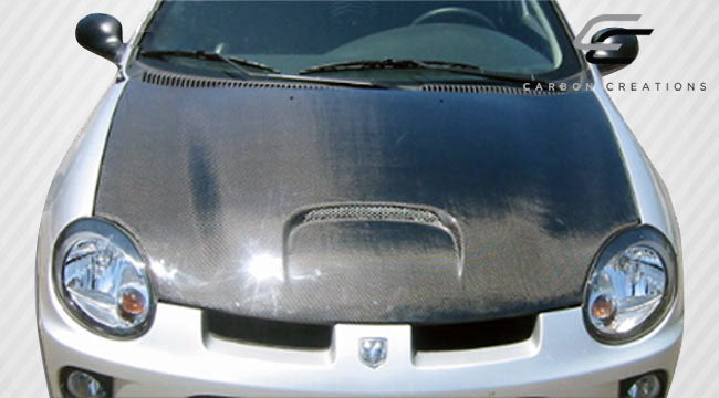 2000-2005 Dodge Neon SRT Look Hood - Carbon Fiber