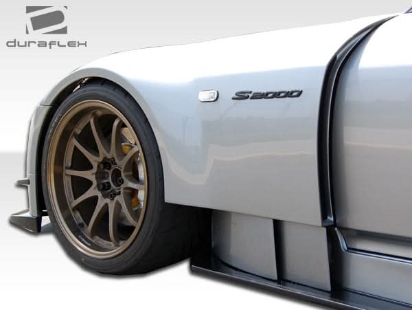 2000-2009 Honda S2000 AM-S Style Wide Body Front Fender - 2 Piece