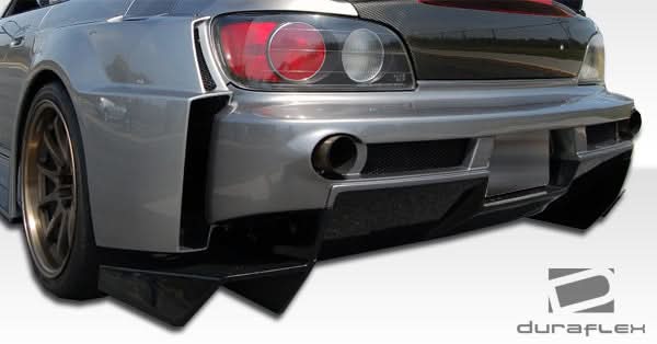 2000-2009 Honda S2000 AM-S Style Wide Body Rear Bumper Cover - FRP