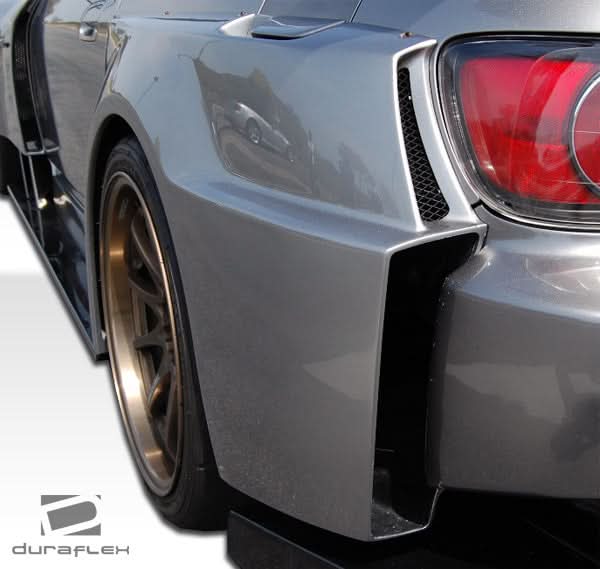 2000-2009 Honda S2000 AM-S Style Wide Body Rear Fender Flares - FRP