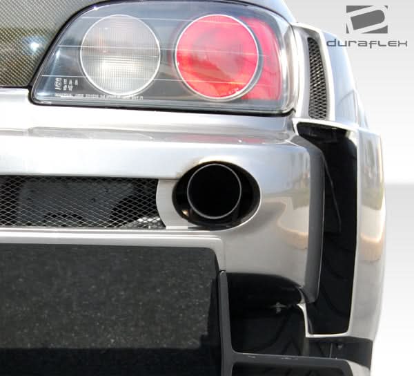 2000-2009 Honda S2000 AM-S Style Wide Body Rear Fender Flares - FRP