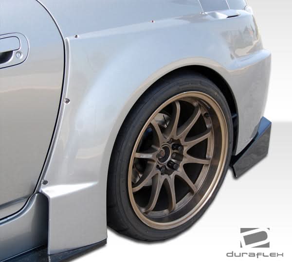 2000-2009 Honda S2000 AM-S Style Wide Body Rear Fender Flares - FRP