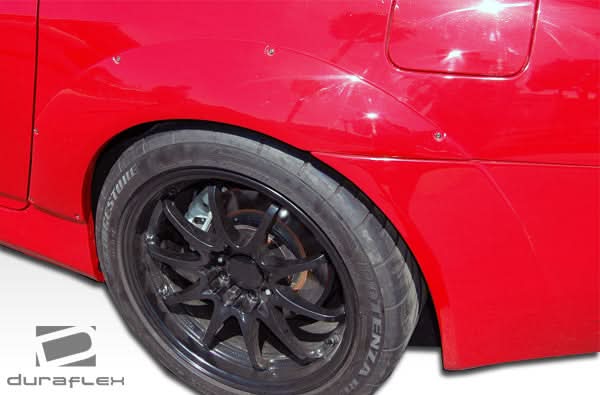 2000-2009 Honda S2000 A-Sport Style Rear Fender Flares - FRP