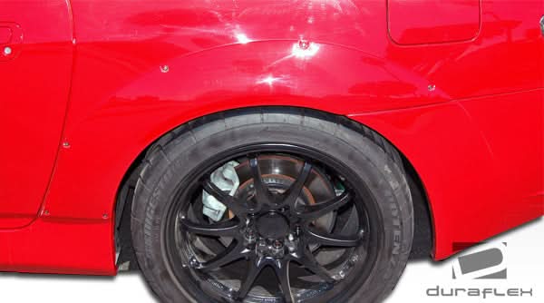 2000-2009 Honda S2000 A-Sport Style Rear Fender Flares - FRP