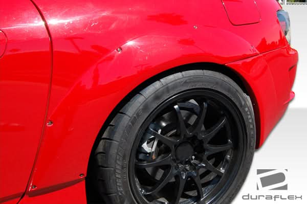 2000-2009 Honda S2000 A-Sport Style Rear Fender Flares - FRP
