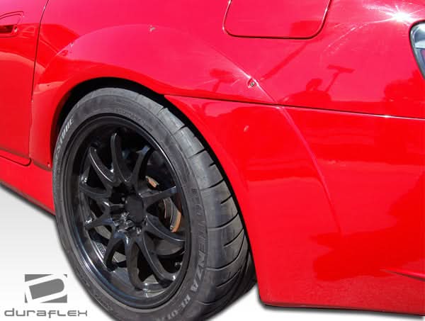 2000-2009 Honda S2000 A-Sport Style Rear Fender Flares - FRP