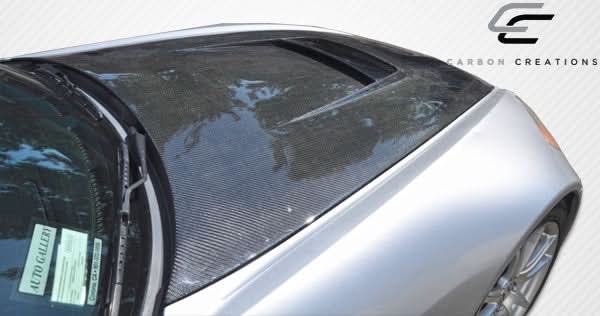 2000-2009 Honda S2000 A-Sport Style Hood - 2 Piece Carbon Fiber