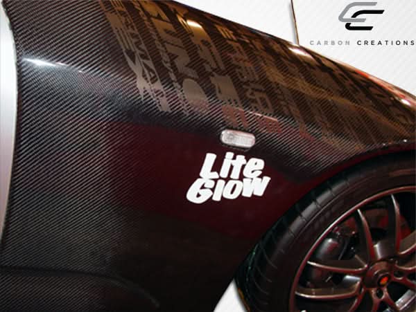 2000-2009 Honda S2000 OEM Look Fenders - 2 Piece - Carbon Fiber