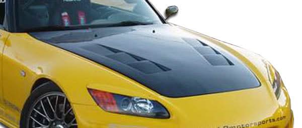 2000-2009 Honda S2000 TS-1 Style Hood - 1 Piece - FRP