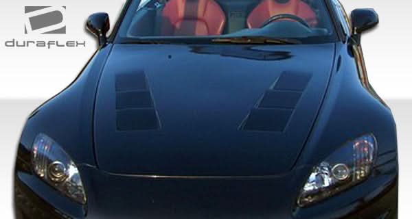 2000-2009 Honda S2000 TS-1 Style Hood - 1 Piece - FRP