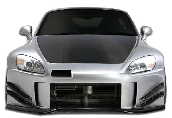 2000-2009 Honda S2000 Type JS Style Front Bumper Kit - 2 Piece - FRP