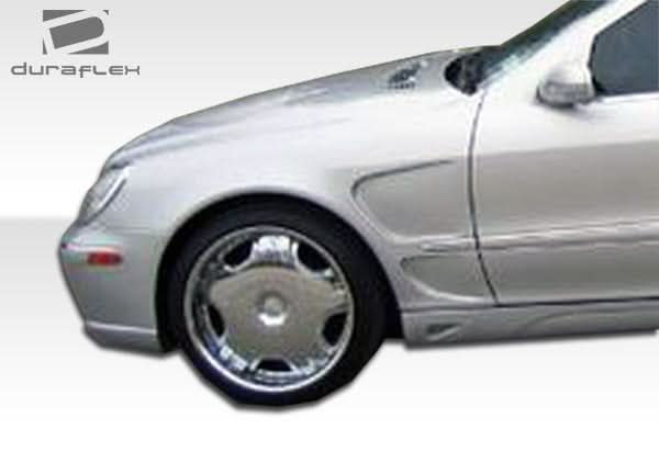 2000-2006 Mercedes S Class W220 LR-S Style Fenders - 2 Piece - FRP